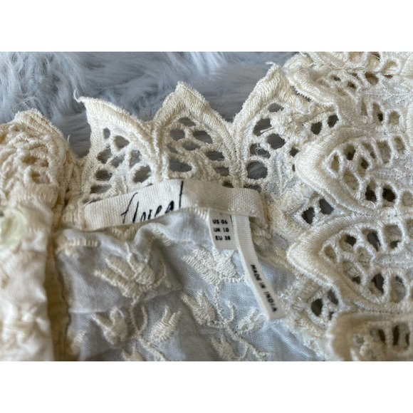 Anthropologie Cream and Black Blouse - Picture 4 of 16